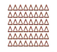 Paquete de 48 almohadillas para macetas para mejorar la transpirabilidad y el drenaje, juntas de plástico ventiladas para evitar la pudrición de la raíz, base protectora para macetas de interior y