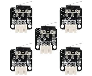 Paquete de 5 accesorios de pieza de impresora 3D, interruptor de límite, interruptor mecánico, interruptor de topes finales para RepRap CR-10 10S Ender 3 Pro S4 S5 Series por GUBCUB