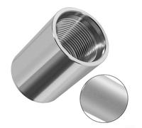 Paquete de 5 acoplamientos para pozos de 1-1/4 pulgadas, NPT, galvanizados, con rosca interior, para pozos profundos, robusto, contra la oxidación, ideal para riego agrícola y vigilancia de aguas