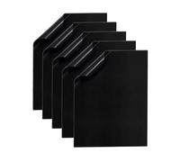 Paquete de 5 alfombrillas antiadherentes para parrillas de barbacoa, resistentes a altas temperaturas, 40 x 33 cm, para cocinar al aire libre y accesorios de parrilla
