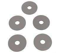 Paquete de 5 arandelas de goma para inodoro Roca con válvula de doble descarga AH0007100R, juntas para inodoros de doble descarga