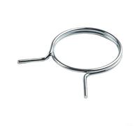 Paquete de 5 bobinas de repuesto para manija de puerta para reparación de pestillo de perilla de palanca, mecanismo interior de acero inoxidable negro, piezas de fijación para mano izquierda y derecha