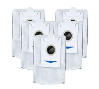 Paquete De 5 Bolsas Antibacterianas Compatibles Con Ecovacs Deebot X2 Omni, Robot Aspirador For Estación Todo En Uno Omni.