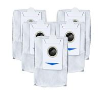 Paquete De 5 Bolsas Antibacterianas For Polvo, Compatibles Con Ecovacs Deebot X2 Omni, Robot Aspirador Y Estación Todo En Uno Omni.