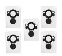 Paquete de 5 bolsas de filtro de repuesto para robot aspirador Nilfisk ATTIX 33/44 y 107419593, bolsas de recogida de polvo de alta calidad compatibles con Nilfisk House