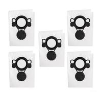 Paquete de 5 bolsas de filtro de repuesto para robot aspirador Nilfisk Attix 33 Over 44 107419593, bolsas de recogida de polvo de alta gama compatibles con sistemas de aspiradora doméstica Nilfisk