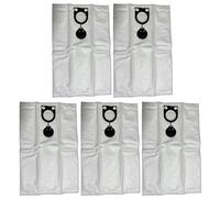 Paquete de 5 bolsas de polvo de doble capa de forro polar para aspiradora compatibles con Starmix FBV 20 FBV 25/35, FB 25/32/35, FBV 45-55 FBV40, FBV50, FBV55