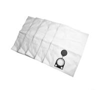 Paquete de 5 bolsas de repuesto para aspiradora compatibles con Metabo ASA 1202 ASA1202 para una contención eficaz del polvo y soporte de succión