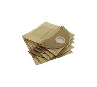 Paquete de 5 bolsas de repuesto para polvo de filtro de papel marrón | húmedo y seco | Bolsa compatible con aspiradoras A2000 A2003 A2099 WD2.000 WD2.499 Series y otras