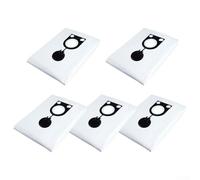 Paquete de 5 bolsas de tela no tejida para aspiradora ISP para iPulse ARDL1635, diseñadas para mejorar la potencia de succión y la capacidad de retención de polvo