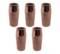 Paquete de 5 boquillas de soldadura 198855 de 5/8 pulgadas para Miller Spoolmatic 15A 30A Pro XR Series MIG MAG Flux Core