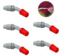 Paquete de 5 boquillas rociadoras, accesorios para rociadores de riego de jard?n, repuestos para rociadores, para riego y limpieza