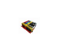 Paquete de 5 cartuchos de tinta comestible nuevos para impresoras de inyección de tinta Canon PGI-225CLI-226Pixma MG5220MG5320MG6120