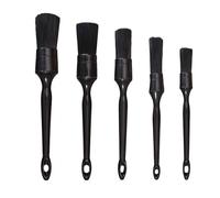 Paquete De 5 Cepillos De Limpieza Automotrices Profesionales Con Ergonómico De Cabeza De Serpiente Para Detalles Detallados Del Automóvil