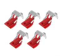 Paquete de 5 clips para fregadero de cocina, clips de montaje inferior de acero inoxidable para una fácil implementación