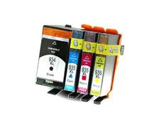 Paquete de 5 compatibles con Cartuchos de Tinta 934 935 Officejet Pro 6230 6830 6835 6812 6815 6820 con Chip de Tinta Completa