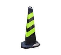 Paquete de 5 conos tráfico con bandas reflectantes y asa for seguridad vial en hoteles, escuelas otros centros educativos Cono de seguridad