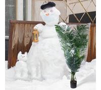 Paquete de 5 cubiertas de plástico transparente para plantas de invierno, protección contra heladas, jardín, invernadero, bolsas de refugio resistentes a la lluvia, nieve, luz solar penetrante (80 x