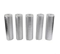 Paquete de 5 cubiertas de protección contra heladas de plantas de doble capa, película de aluminio, envoltura térmica de aislamiento para jardín de invierno y uso al aire libre (38 x 130 cm)