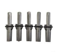Paquete de 5 cuñas de plumas de 9/16 pulgadas para dividir rocas duras, herramientas manuales de metal para una separación efectiva de piedras