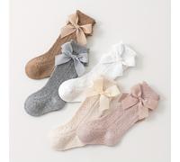 Paquete de 5 de Calcetines para Niños, Calcetines Largos , Calcetines y Transpirables con de Princesa Hueco por de la , Calcetines Largos de Ancha y que No Aprietan los Pies