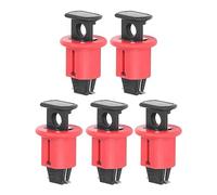 Paquete de 5 dispositivos de bloqueo de disyuntor, bloqueo de disyuntor en miniatura estándar con cuerpo de nailon, bloqueo de interruptor LOTO de grado industrial para disyuntores