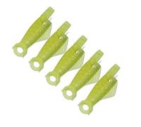 Paquete de 5 enhebradores de agujas automáticos para máquina de coser, herramienta de enhebrado rápido compacta para manualidades de tela, enhebrador de agujas de boca de pescado