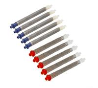 Paquete de 5 filtros de pulverización de pintura sin aire 60/100 malla de acero inoxidable para piezas de repuesto de pulverizador SG10 SG1-EF de alta precisión (malla 100)