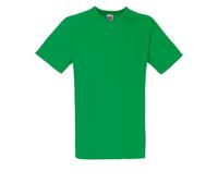 Paquete De 5 Fruit of The Loom Valueweight camiseta Cuello En V Básico Liso