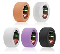 Paquete de 5 fundas de anillo compatibles con Oura Ring Gen 4/Gen 3/ULTRAHUMAN Rings Air Protector, mujeres y hombres, funda elástica antiarañazos para entrenar gimnasio, 5 colores (M para 11 12 13 14