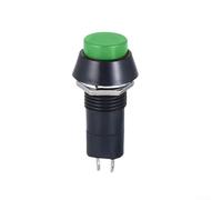 Paquete de 5 interruptores de botón autoblocante con clasificación de 11 A diseñados para modelismo, uso doméstico y proyectos de control electrónico (PBS-11A con bloqueo)