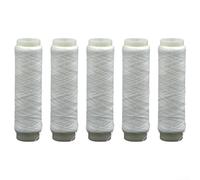 Paquete de 5 líneas de pesca 0 10 mm a 0 50 mm carrete de nailon para un uso de pesca fuerte y cómodo (0,10 mm/200 m)