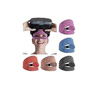 Paquete de 5 máscaras oculares de realidad virtual, banda de sudor transpirable y ajustable para Oculus Quest2, HTC Vive, PS, Gear y entrenamientos
