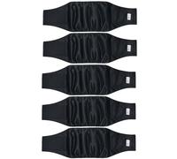 Paquete de 5 pañales reutilizables para perros machos, bandas para el vientre de alta calidad para perros machos, envolturas de orina de alta absorción para perros en incontinencia o micción y