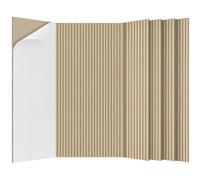 Paquete de 5 paneles acústicos, paneles de pared acústicos de 48 x 24 x 0.4 pulgadas, mejores paneles insonorizados que la espuma, paneles a prueba de sonido para paredes, tratamiento acústico para