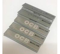 Paquete de 5 papeles de liar plateados, papel de fumar delgado X-PERT Premium para Año Nuevo