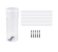 Paquete de 5 pegatinas correctoras de uñas de los pies, tiras correctoras de uñas de los pies para parches de corrección de encarnación, almohadillas encarnadas finas y cómodas