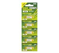 Paquete de 5 pilas alcalinas de 27 A, 12 V, celda seca para abridores de puertas de garaje y controles remotos con fuente de alimentación estable