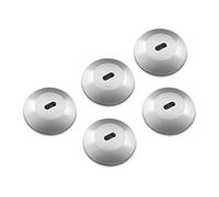 Paquete de 5 placas de anclaje adhesivas de seguridad con ranura para bloqueo de computadora, cables de seguridad para bloquear portátiles, tabletas, monitores, para teléfono inteligente iPhone, MacBook Pad iPad, tableta, otros dispositivos