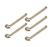 Paquete de 5 placas de empuje con resorte para sistemas de descarga Geberit, incluyendo compatibilidad con unidades de la serie 127.000 130.000 y 140.300