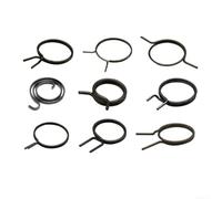 Paquete de 5 resortes de torsión helicoidales para manija de puerta, repuesto de perilla de palanca, compatibles con manijas de puerta interiores derecha e izquierda, material de acero inoxidable