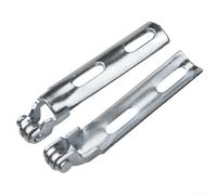 Paquete de 5 rodillos de rueda guía de sierra caladora de metal para varilla alternante C6 55, accesorios de repuesto plateados duraderos para corte de herramientas eléctricas