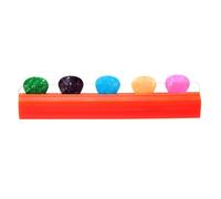 Paquete de 5 soportes compactos para púas de guitarra, para principiantes y profesionales, almacenamiento portátil de guitarras