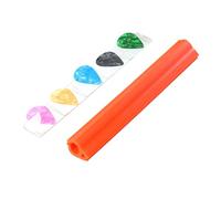 Paquete de 5 soportes compactos para púas de guitarra, soporte para púas de guitarra, para principiantes y profesionales, clip de almacenamiento de púas de guitarra
