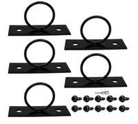 Paquete de 5 soportes de cuerda de acero inoxidable para jardines, muelles y puertos deportivos