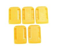 Paquete de 5 soportes para bater??as DeWalt de 20 V y 60 V, organizador de almacenamiento con clip para cintur??n y panel de pared. NUEVO