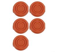 Paquete de 5 tapas de repuesto WA6531 para recortadoras de hilo inalámbricas, cabezal de plástico duradero compatible con Greenworks para modelos de la serie GT