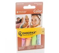 Paquete de 5 tapones para los oídos de espuma de color Ohropax 5 x 8 piezas