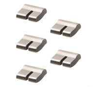 Paquete de 5 trinquetes de cuerpo de cubo de acero para ruedas Novatec y Fulcrum Quanto F0 F1 F3 F5 XL, piezas de trinquete de repuesto grises para reparación y mantenimiento de bujes traseros de