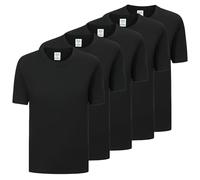 Paquete de 5 Unidades - Camiseta con Mangas Cortas 100% Algodón - 5-TS150